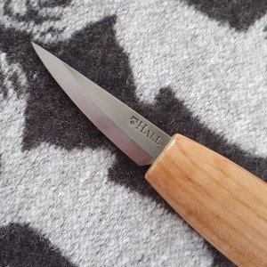 Sloyd Carving Knife Figured Maple