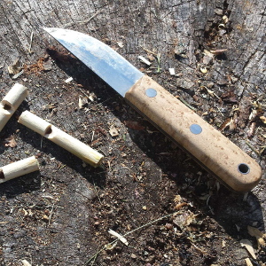 Field Knife, Bird's Eye Maple