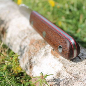 Field Knife, Burlap Micarta