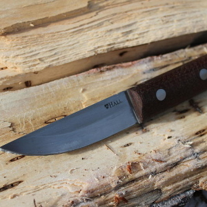 Field Knife, Burlap Micarta