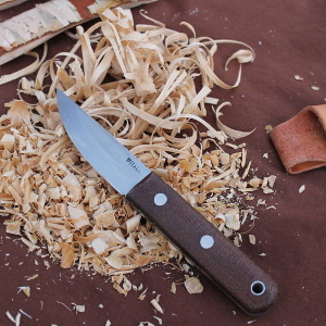 Field Knife, Burlap Micarta