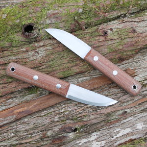 Field knife, Canvas Micarta